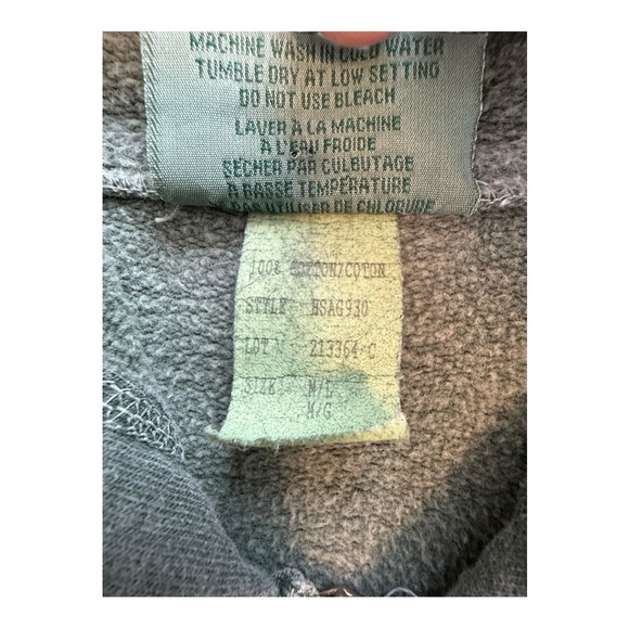 BOCA Hoodie Vest Sleeveless Vintage 1990s - Size Medium/ Large - Picture 4 of 8